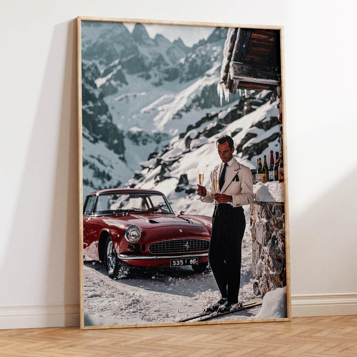 La Dolce Vita Apres Ski Elegance wall - art - picture - poster
