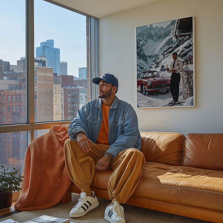 La Dolce Vita Apres Ski Elegance wall - art - picture - poster