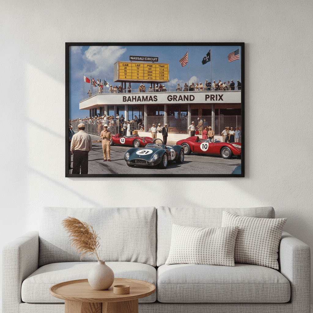 La Dolce Vita Bahamas Grand Circuit Wall Art wall-art-picture-poster