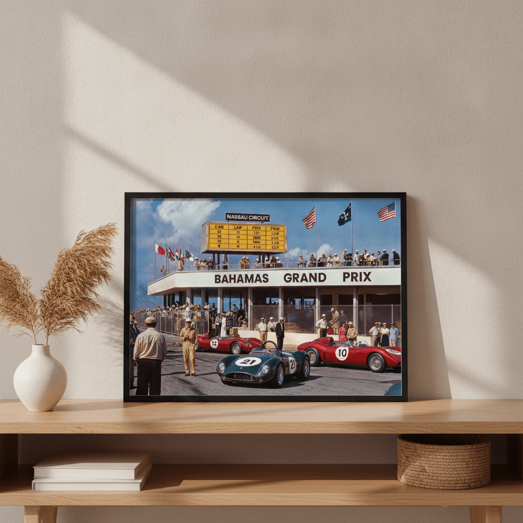 La Dolce Vita Bahamas Grand Circuit Wall Art wall-art-picture-poster