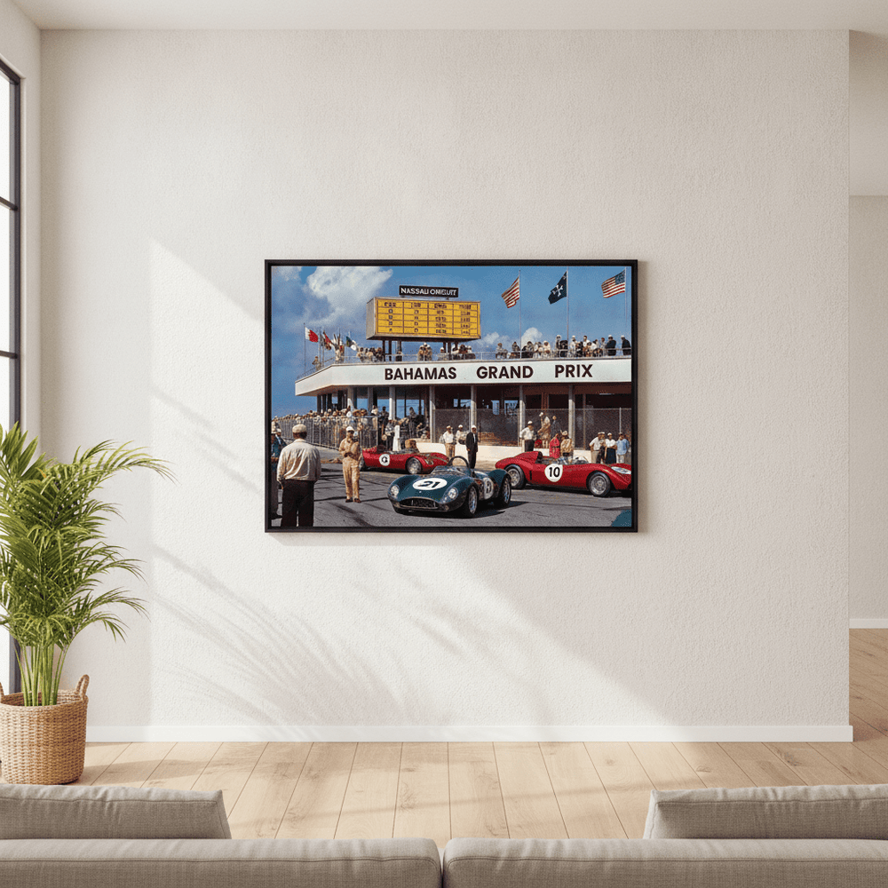 La Dolce Vita Bahamas Grand Circuit Wall Art wall-art-picture-poster