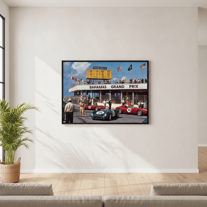 La Dolce Vita Bahamas Grand Circuit Wall Art wall-art-picture-poster