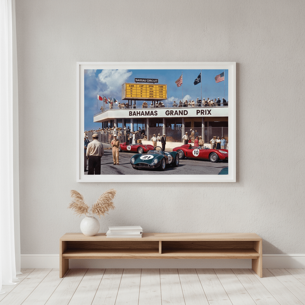 La Dolce Vita Bahamas Grand Circuit Wall Art wall-art-picture-poster