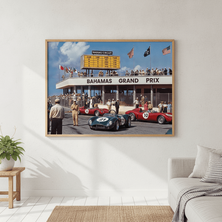 La Dolce Vita Bahamas Grand Circuit Wall Art wall-art-picture-poster
