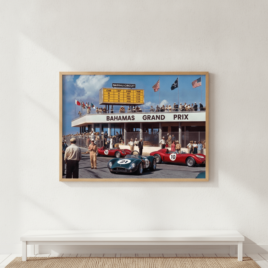 La Dolce Vita Bahamas Grand Circuit Wall Art wall-art-picture-poster