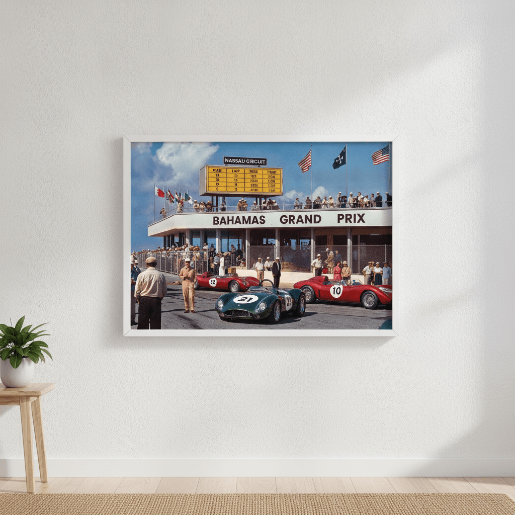 La Dolce Vita Bahamas Grand Circuit Wall Art wall-art-picture-poster