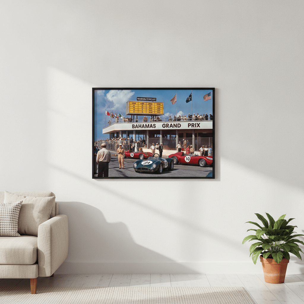 La Dolce Vita Bahamas Grand Circuit Wall Art wall-art-picture-poster