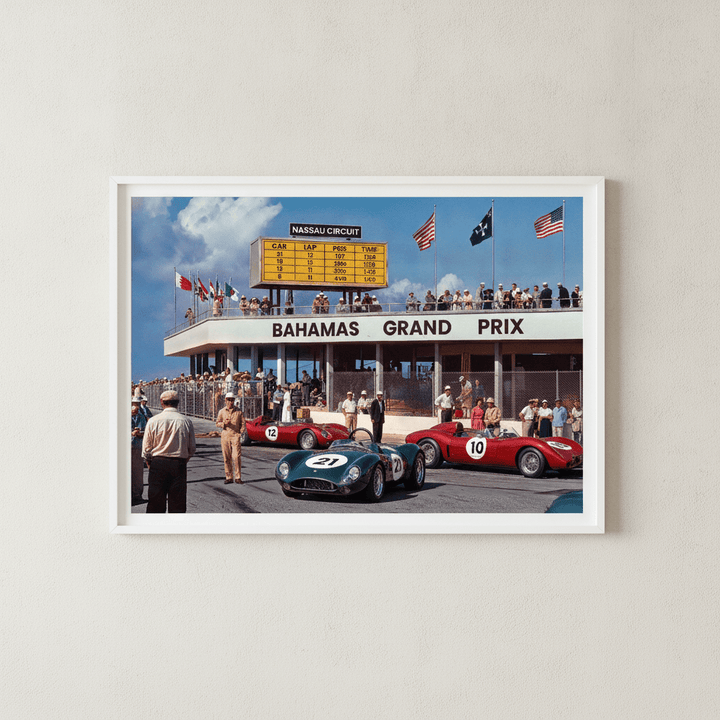 La Dolce Vita Bahamas Grand Circuit Wall Art wall-art-picture-poster