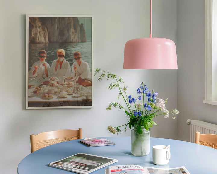 La Dolce Vita Breakfast at Tiffanys Amalfi wall - art - picture - poster