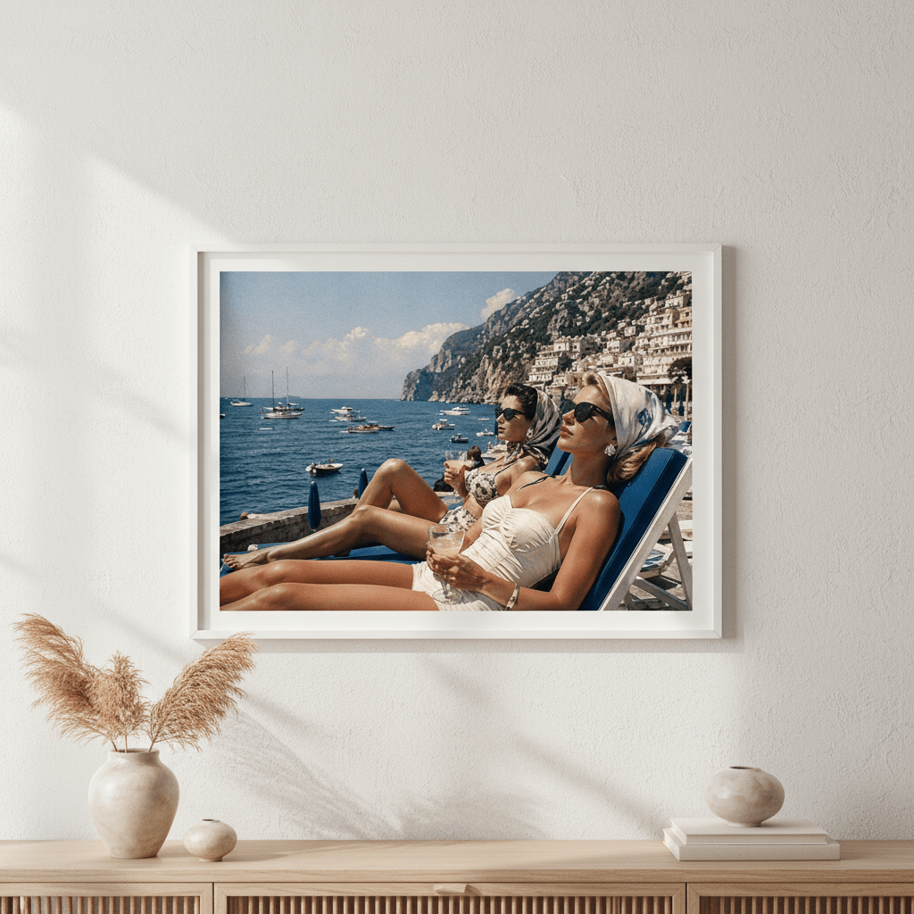 La Dolce Vita Dreaming of Amalfi wall - art - picture - poster
