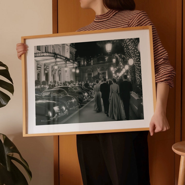 La Dolce Vita Noir Theatre wall - art - picture - poster