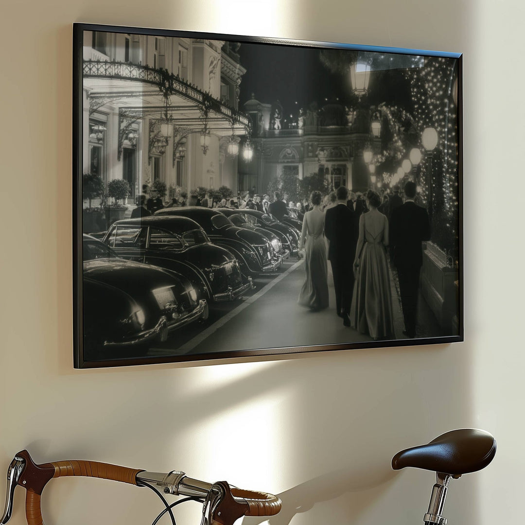 La Dolce Vita Noir Theatre wall - art - picture - poster