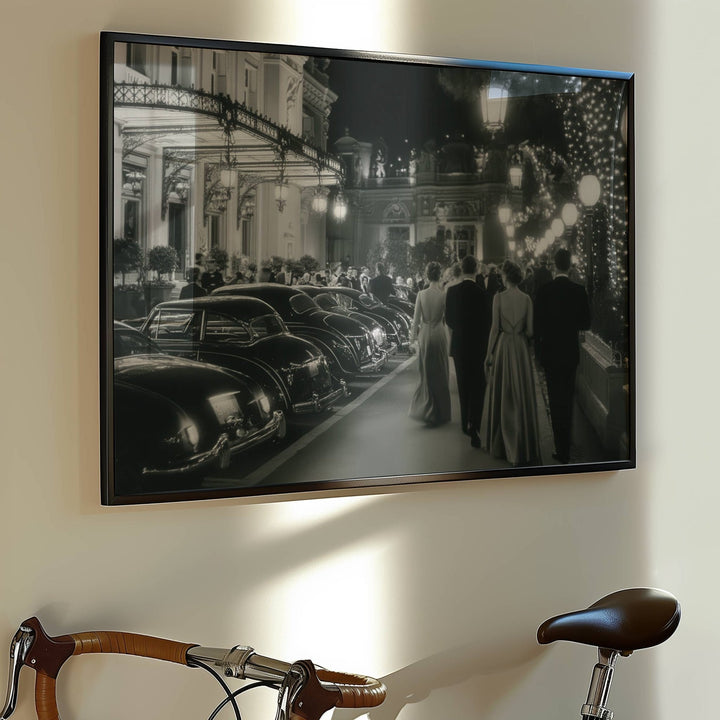 La Dolce Vita Noir Theatre wall - art - picture - poster