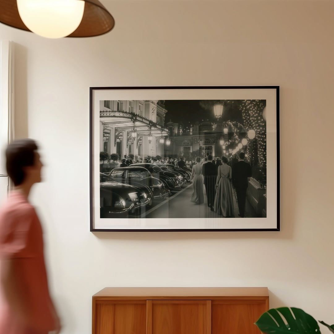 La Dolce Vita Noir Theatre wall - art - picture - poster