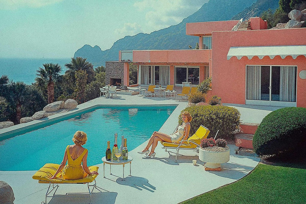 La Dolce Vita Positano Paradise - Style My Wall,frame