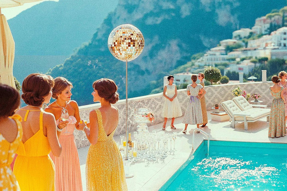 La Dolce Vita Prom in Positano - Style My Wall,frame