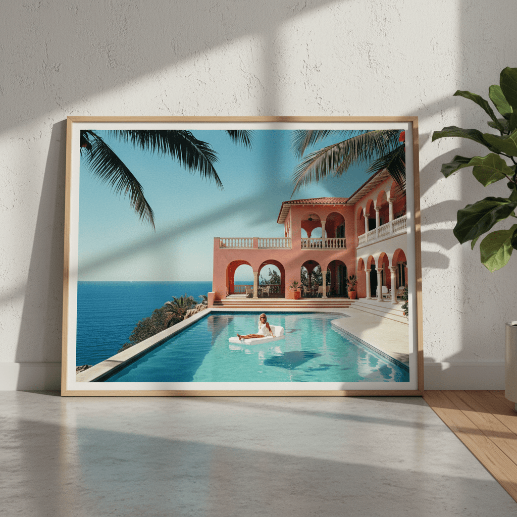 La Dolce Vita Smooth Sailing wall - art - picture - poster