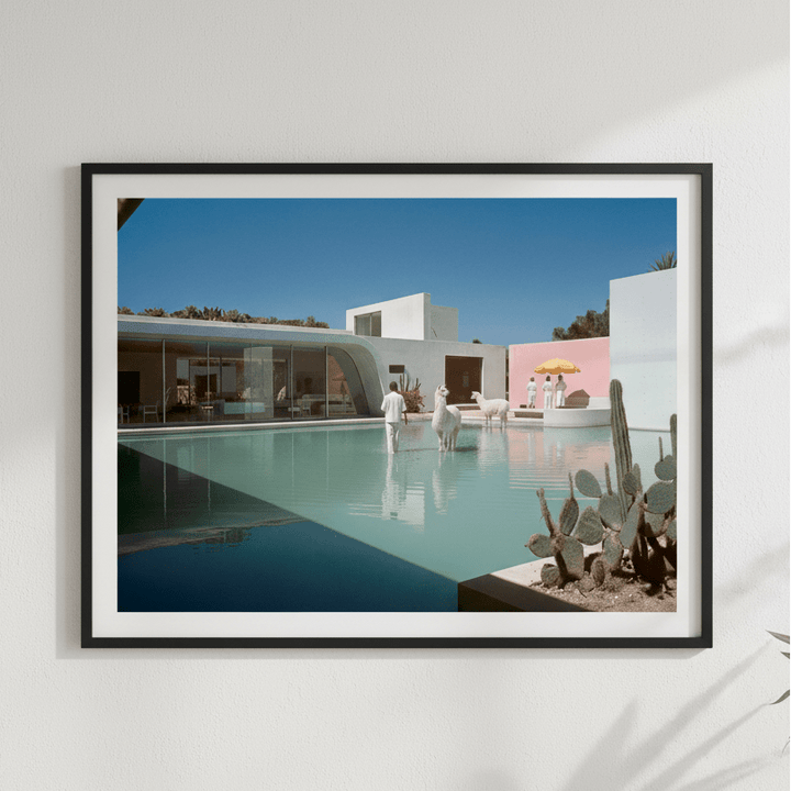 La Dolce Vita Stillness in Pastel wall - art - picture - poster