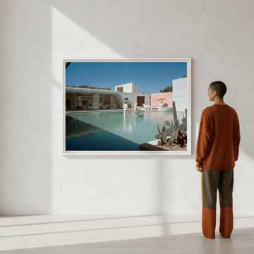 La Dolce Vita Stillness in Pastel wall - art - picture - poster