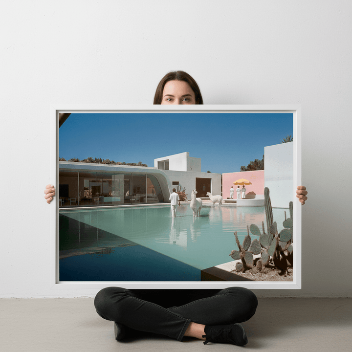 La Dolce Vita Stillness in Pastel wall - art - picture - poster