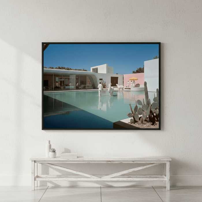 La Dolce Vita Stillness in Pastel | Art Print