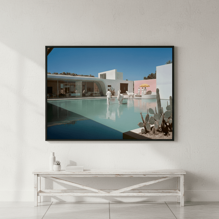 La Dolce Vita Stillness in Pastel wall - art - picture - poster