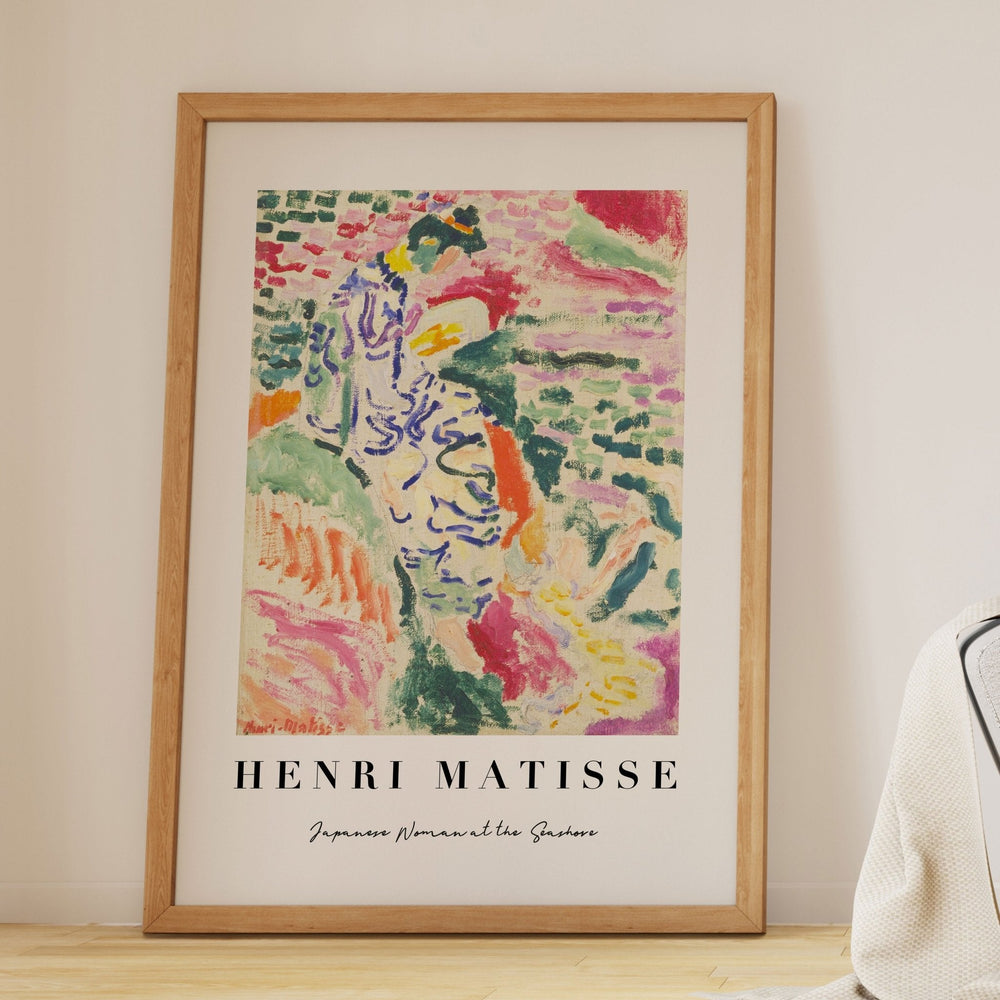 La Japonaise Woman Beside the Water by Henri Matisse - Style My Wall