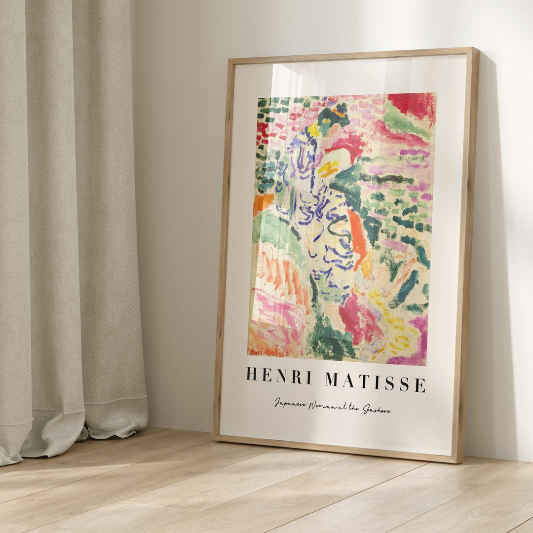 La Japonaise Woman Beside the Water by Henri Matisse - Style My Wall