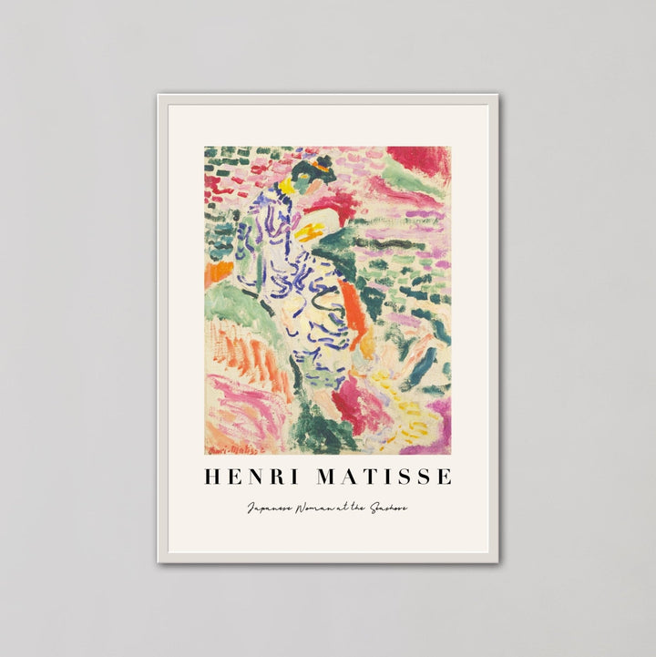 La Japonaise Woman Beside the Water by Henri Matisse - Style My Wall