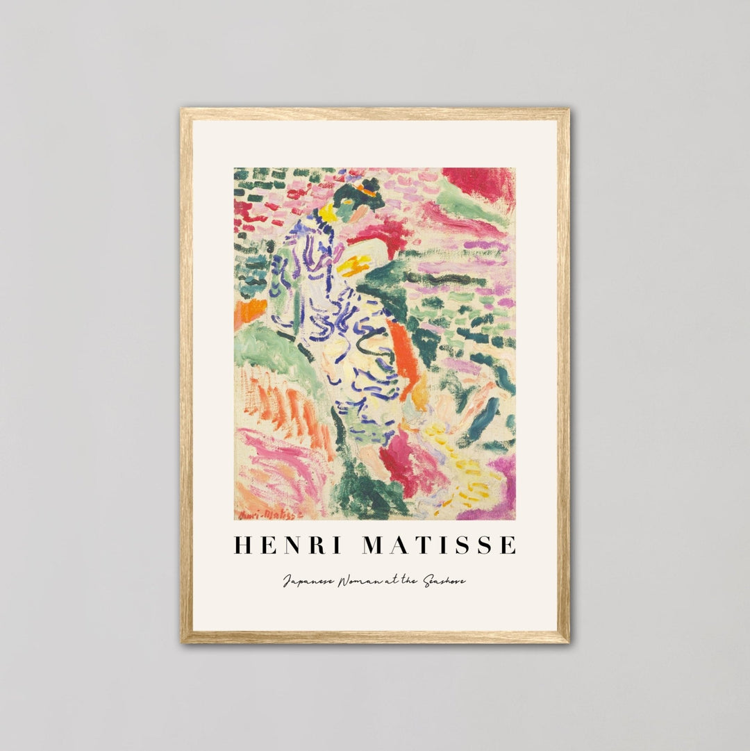 La Japonaise Woman Beside the Water by Henri Matisse - Style My Wall