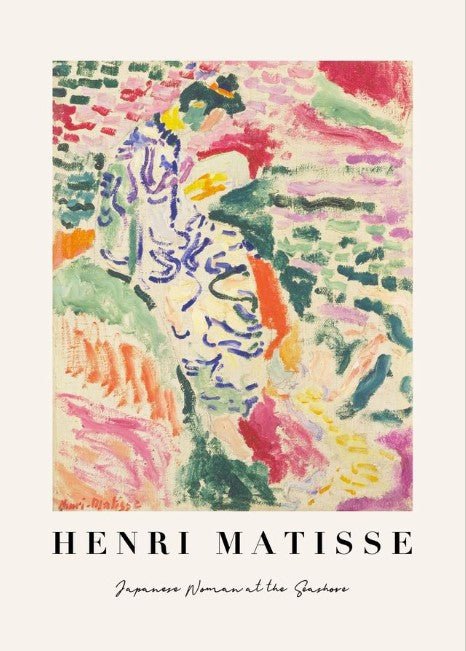La Japonaise Woman Beside the Water by Henri Matisse
