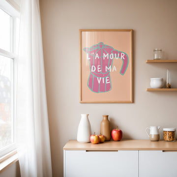 La Mour De Ma Vie Bialeti - Style My Wall