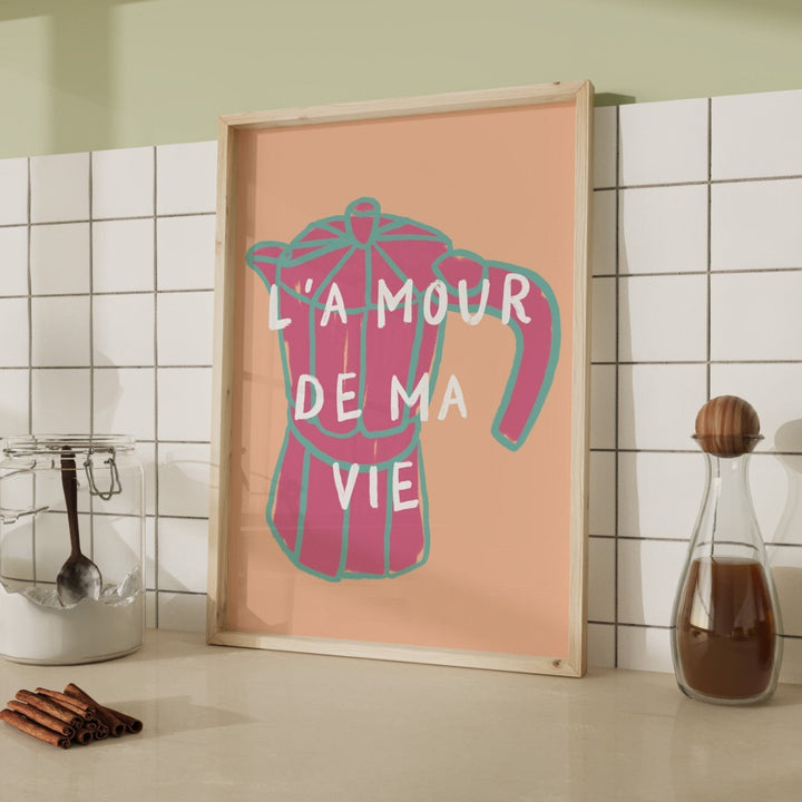 La Mour De Ma Vie Bialeti - Style My Wall