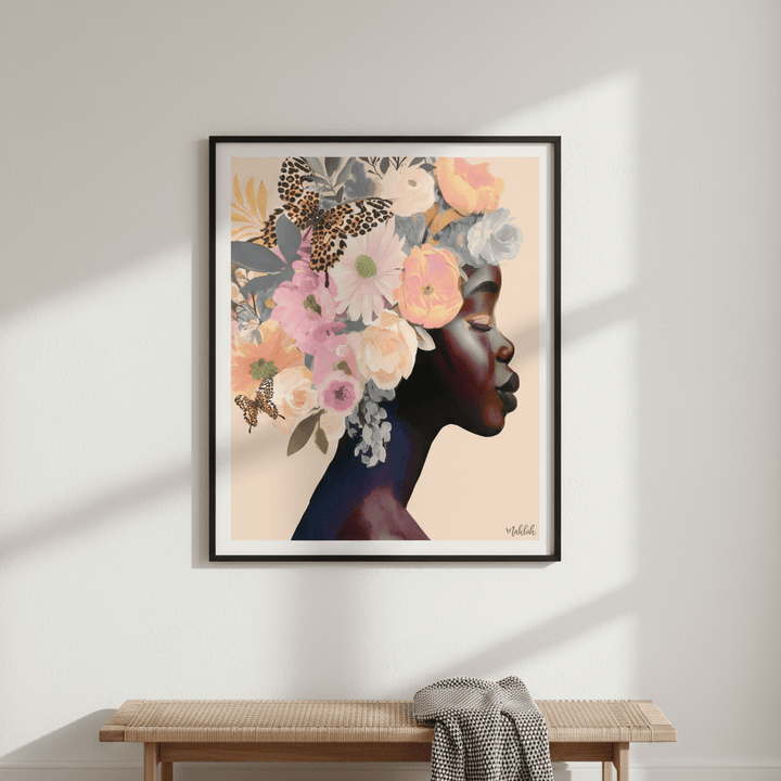 Lady B by Inkheart Designs wall - art - picture - poster