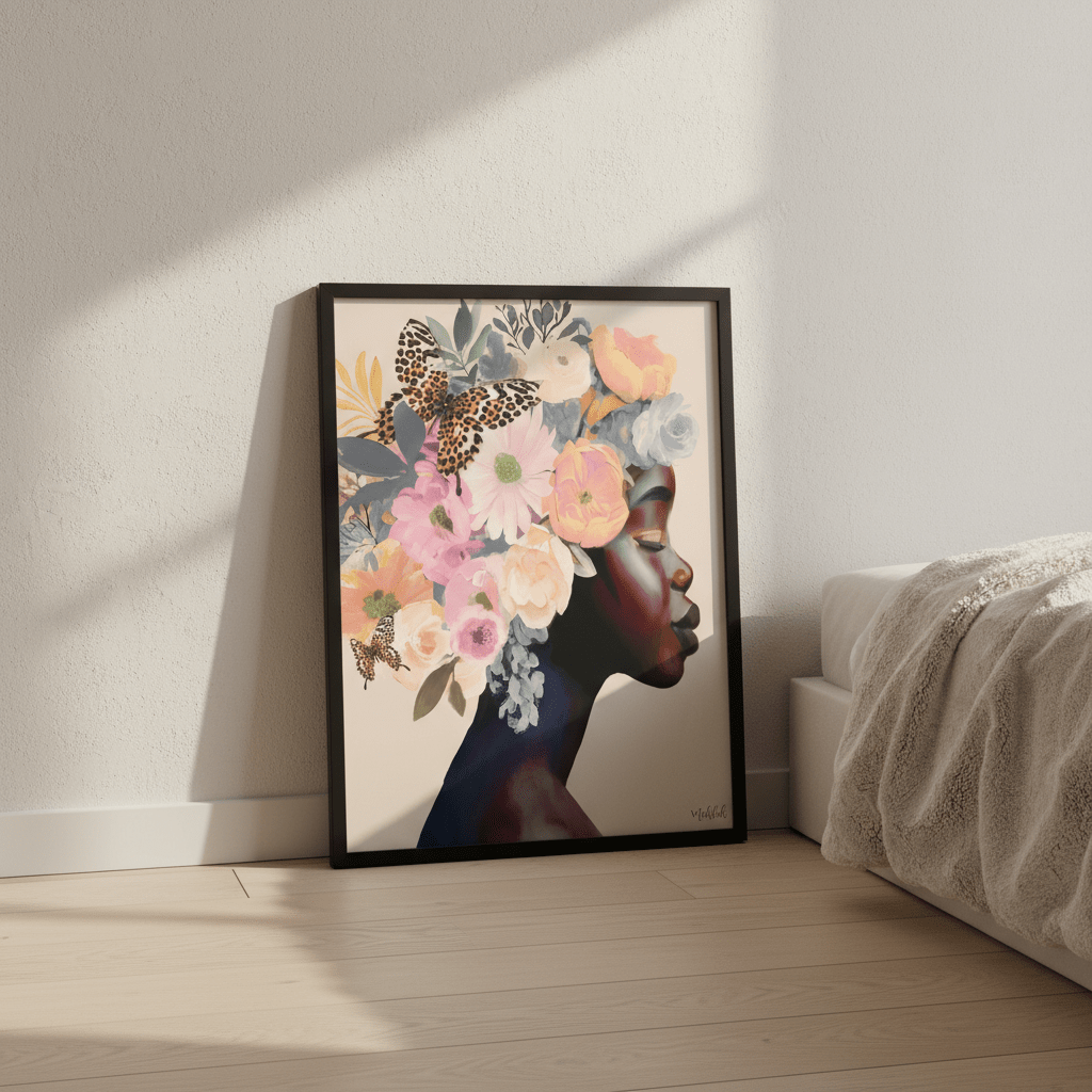 Lady B by Inkheart Designs wall - art - picture - poster