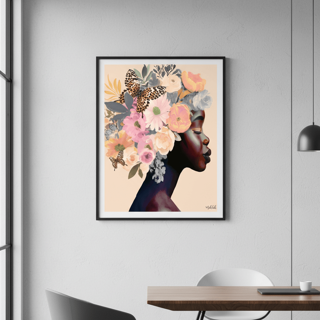 Lady B by Inkheart Designs wall - art - picture - poster