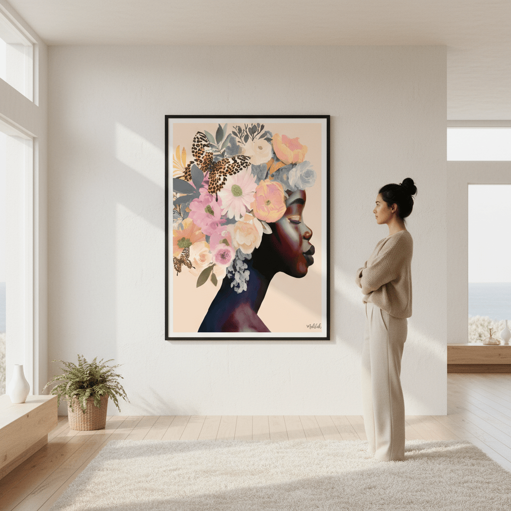 Lady B by Inkheart Designs wall - art - picture - poster
