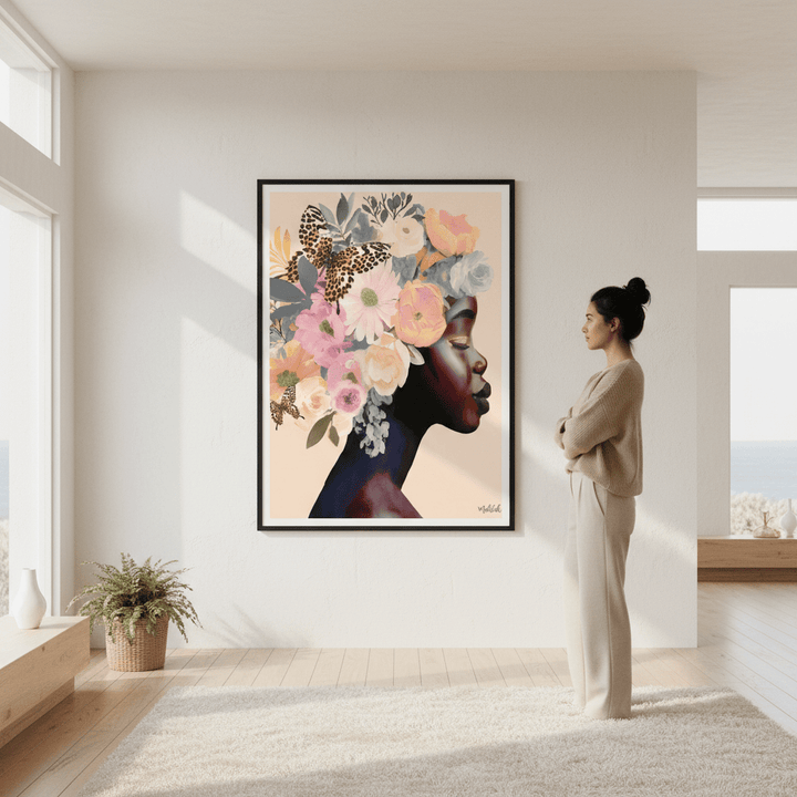 Lady B by Inkheart Designs wall - art - picture - poster
