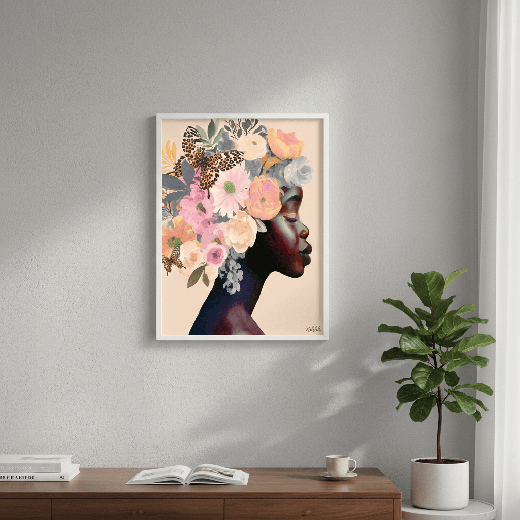 Lady B by Inkheart Designs wall - art - picture - poster