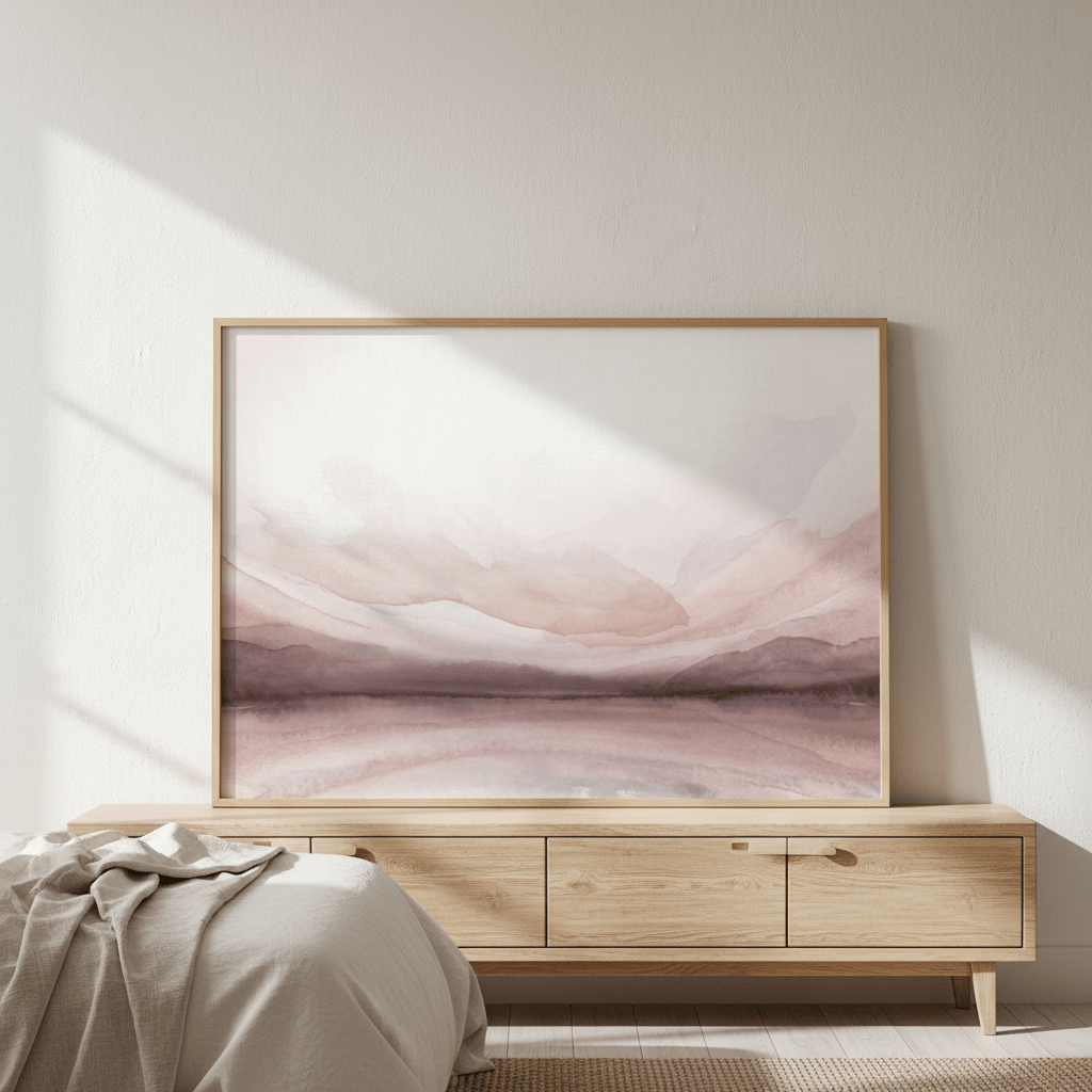 Lake Sunset by Deer Muskeeter wall - art - picture - poster