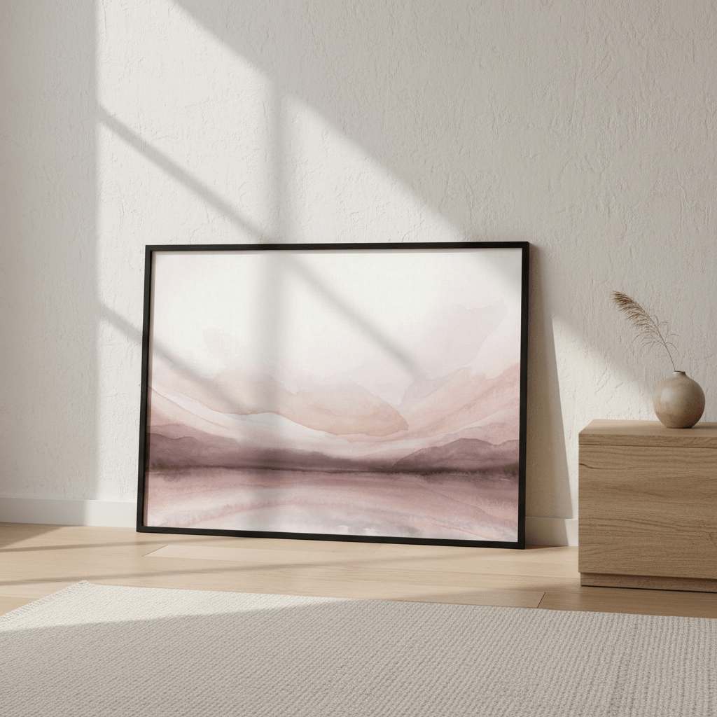 Lake Sunset by Deer Muskeeter wall - art - picture - poster