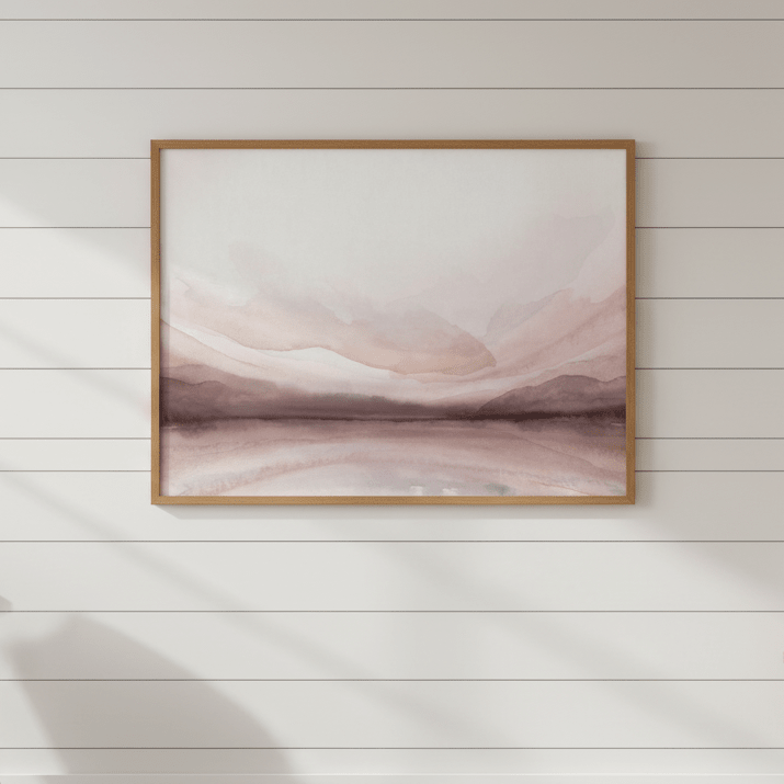 Lake Sunset by Deer Muskeeter wall - art - picture - poster