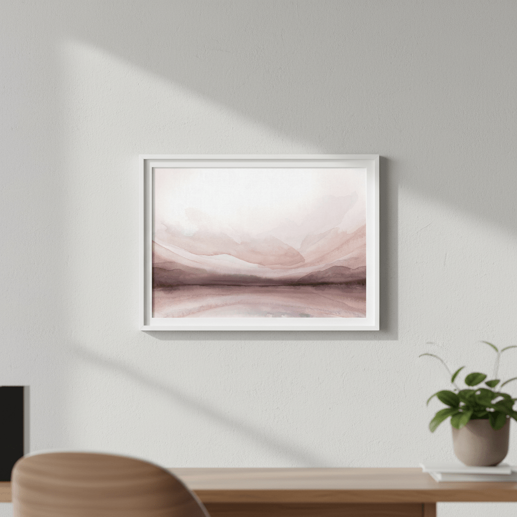 Lake Sunset by Deer Muskeeter wall - art - picture - poster