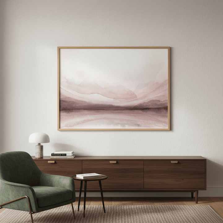 Lake Sunset by Deer Muskeeter wall - art - picture - poster