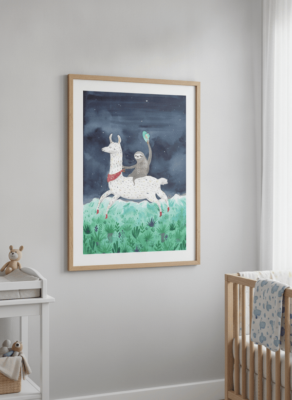 Lama Sloth By Luka VA