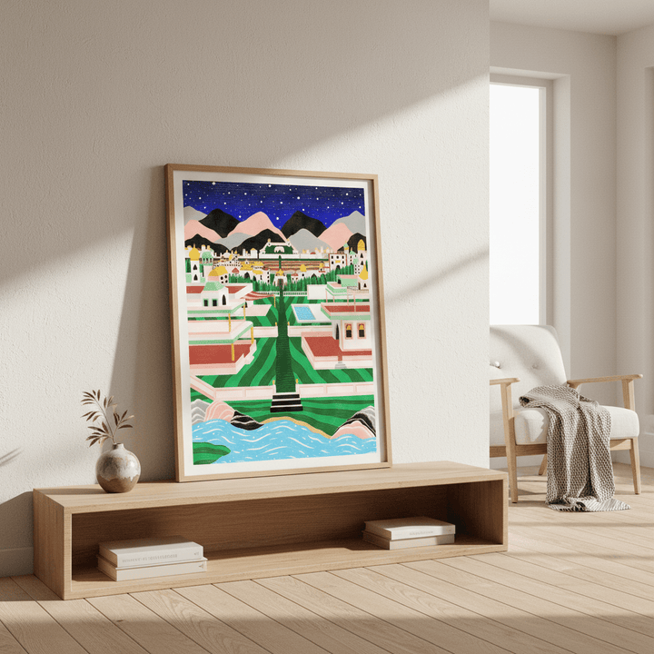 Land by Manne Jalilian wall - art - picture - poster