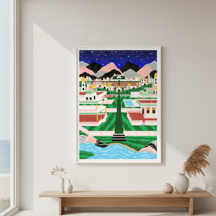 Land by Manne Jalilian wall - art - picture - poster