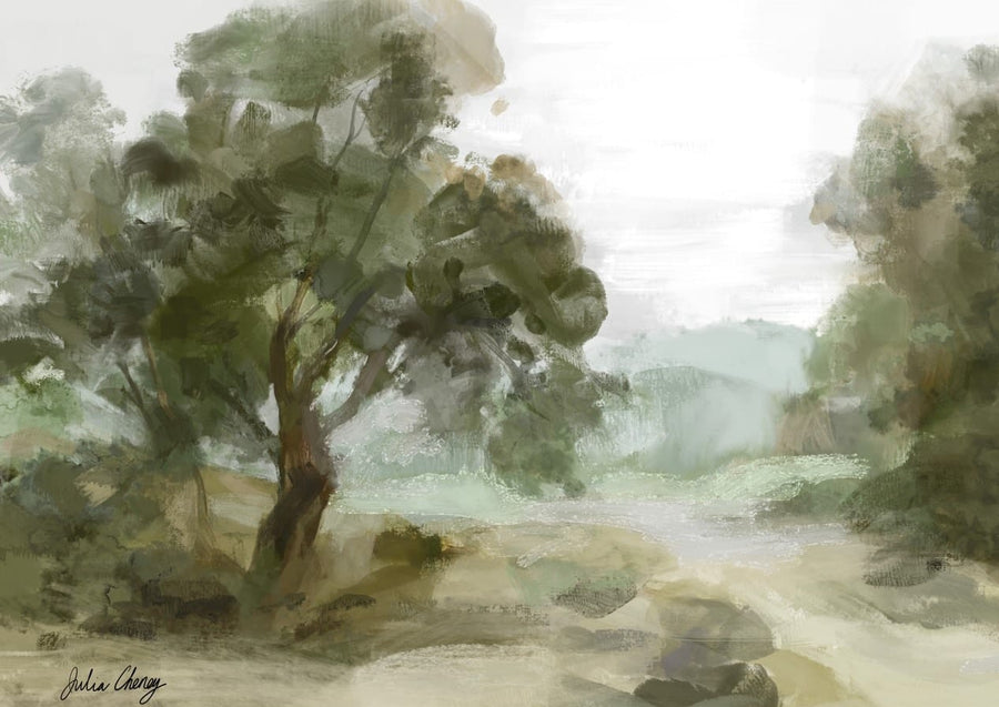 Landscape By Julia Cheney