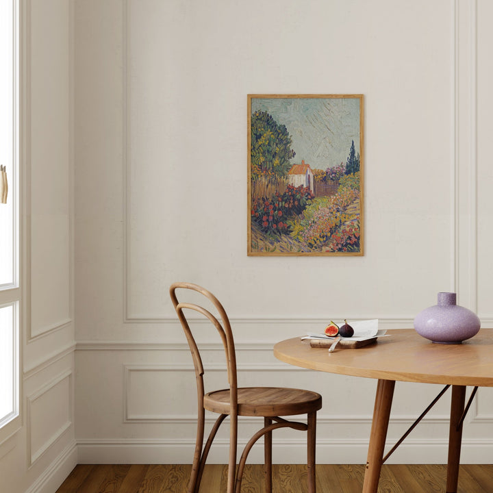 Landscape House Painting by Vincent van Gogh wall - art - picture - poster