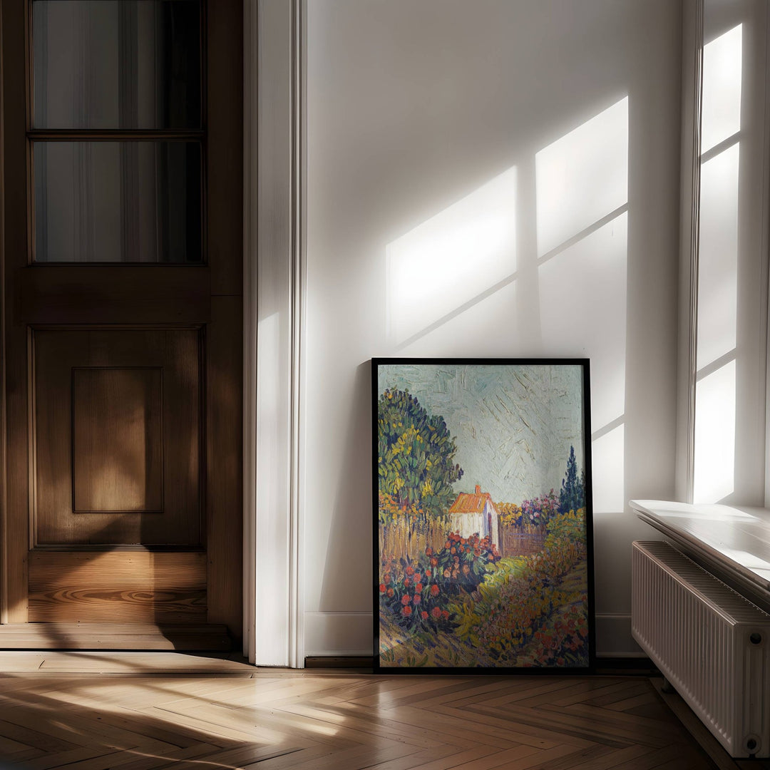 Landscape House Painting by Vincent van Gogh wall - art - picture - poster